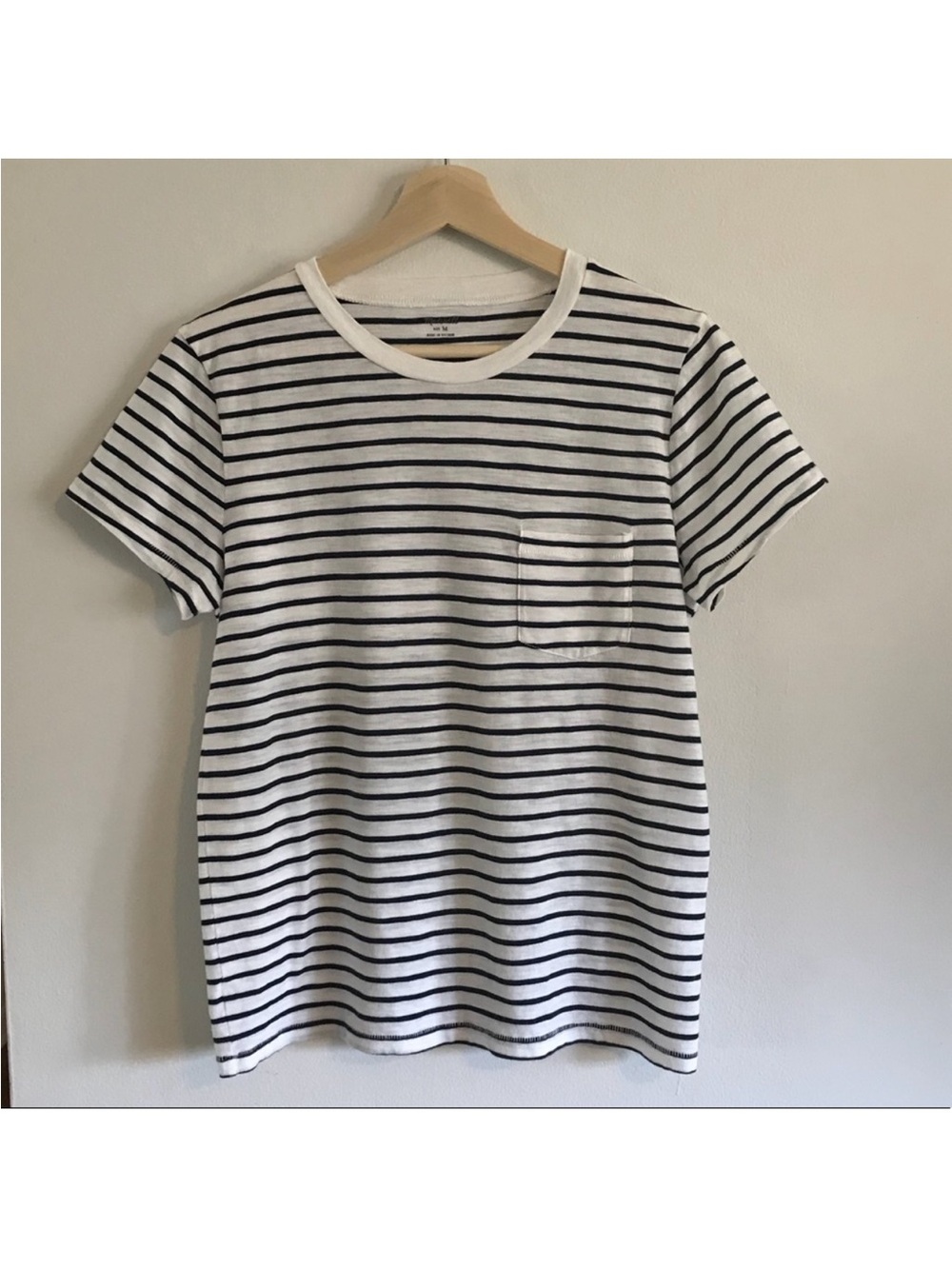 Madewell Short Sleeve Striped Tee Shirt